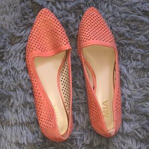 {MIA} Coral Pink Flats